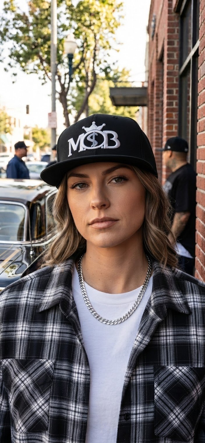 OGMOB Black LA Palm Tree Hat - MOB 247 Lifestyle
