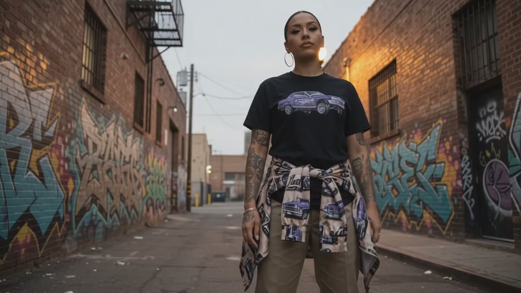 SugaKane Neon Lowrider Graphic Tee