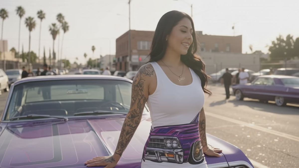 Mz Lopez Purple Impala Bodycon Dress