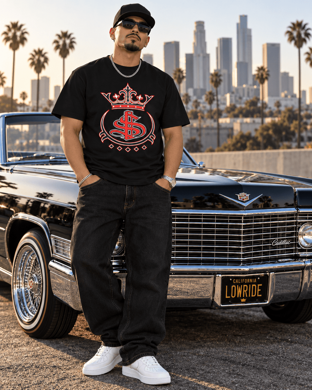 RED OG LOGO tee - MOB 247 Lifestyle
