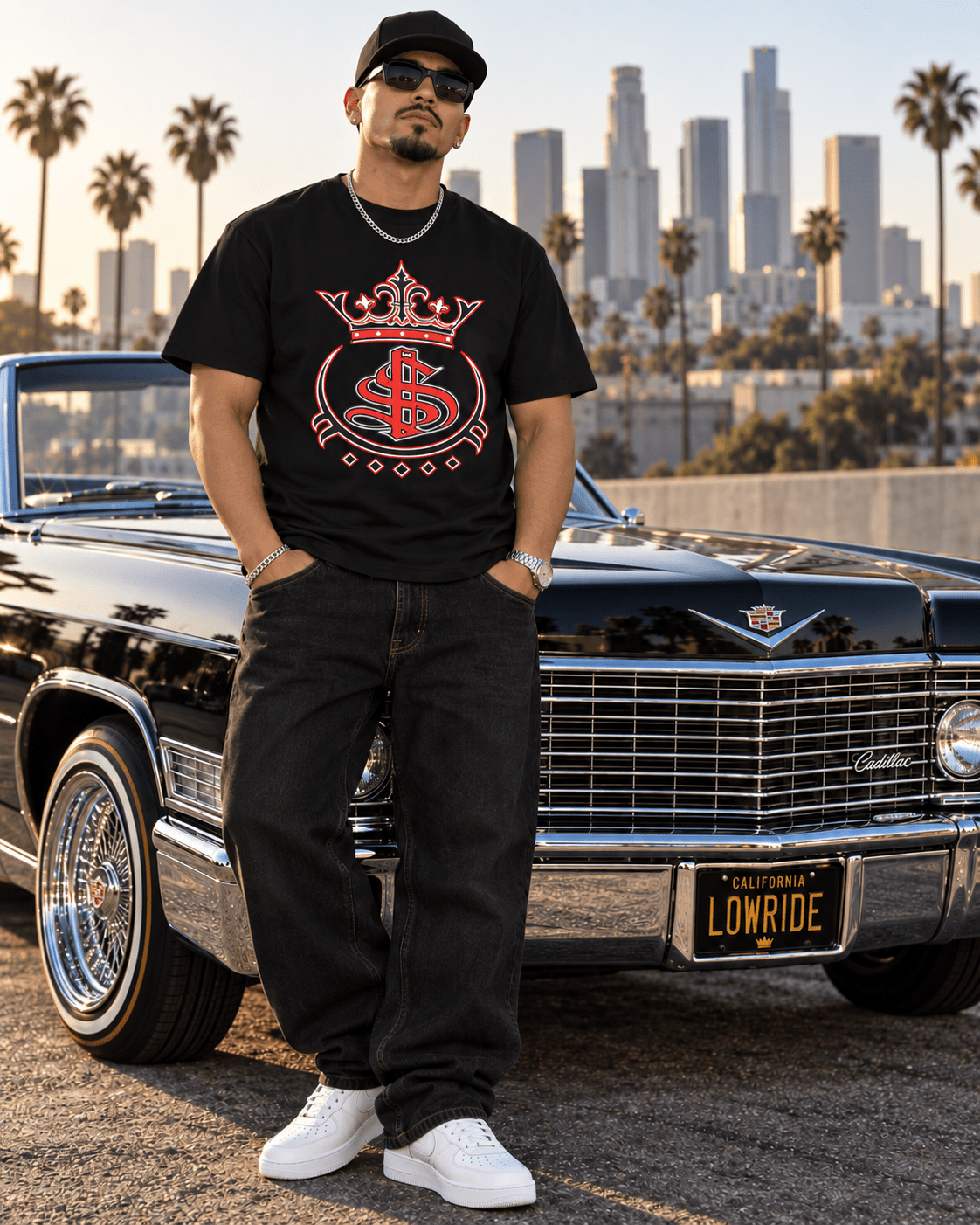 RED OG LOGO tee - MOB 247 Lifestyle