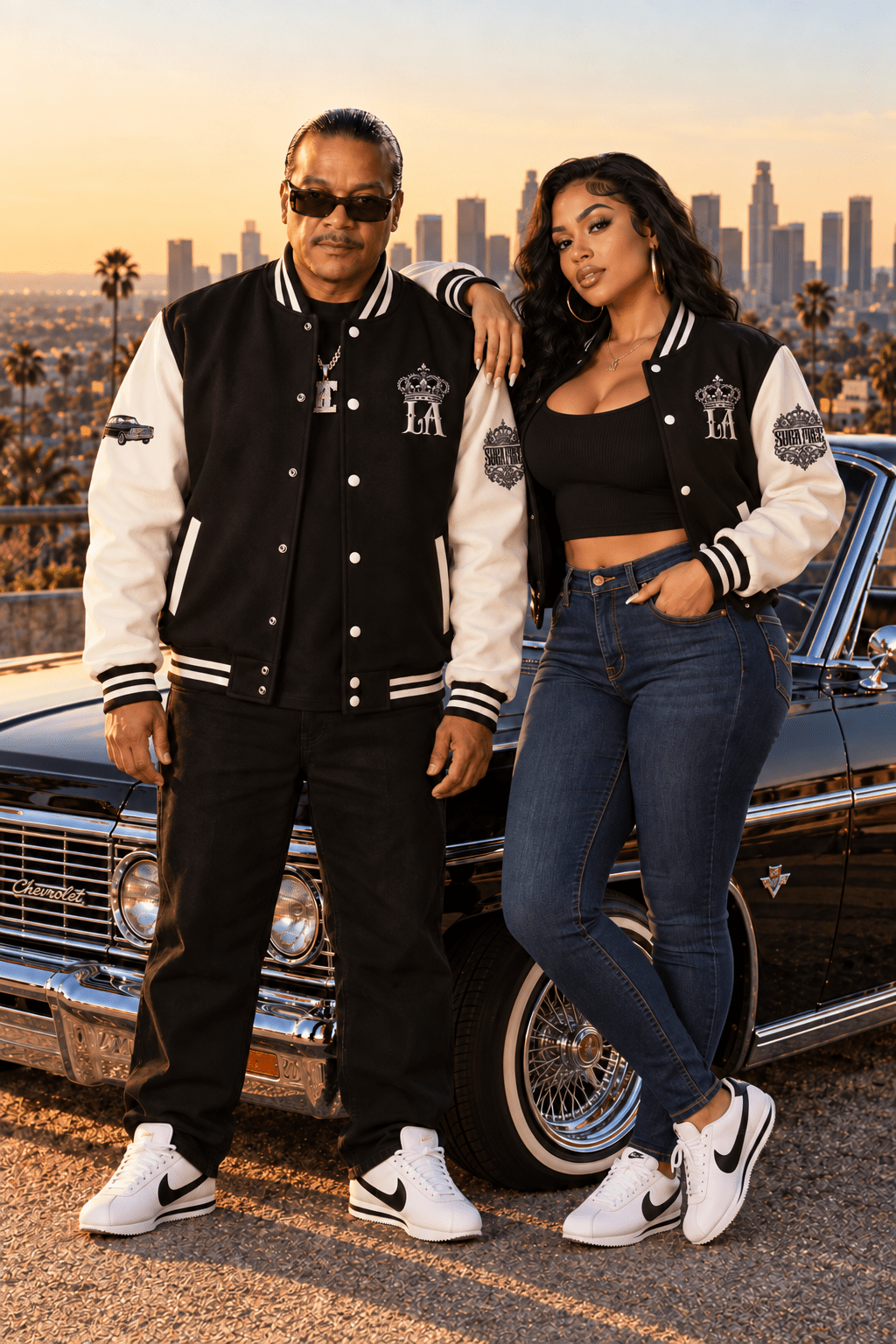 Suga Free Limited SugaKane Heavyweight letterman jacket - MOB 247 Lifestyle