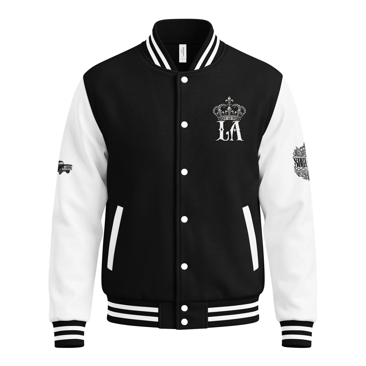 Suga Free Limited SugaKane Heavyweight letterman jacket - MOB 247 Lifestyle