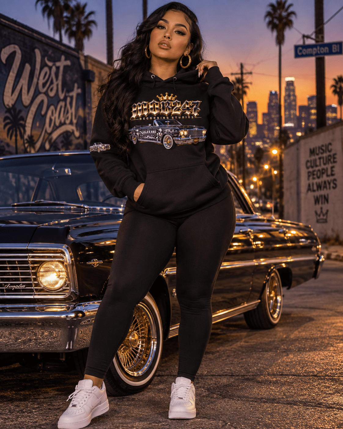 Suga Kane MOB247 Impala Hoodie - MOB 247 Lifestyle