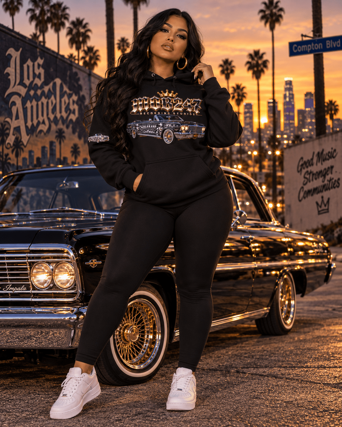 Suga Kane MOB247 Impala Hoodie - MOB 247 Lifestyle