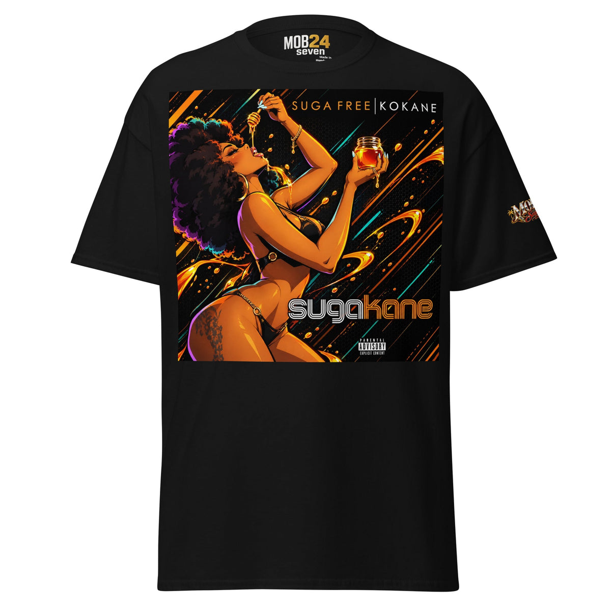 SugaKane CD Cover Art Graphic Tee - MOB 247 Lifestyle