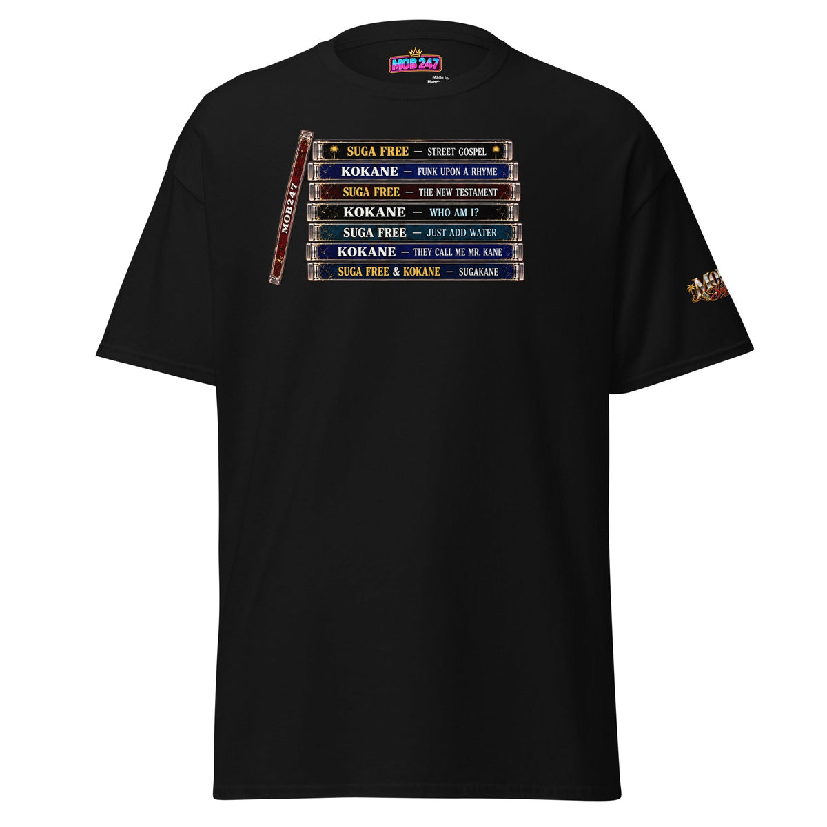 SugaKane CD Stack classic tee - MOB 247 Lifestyle